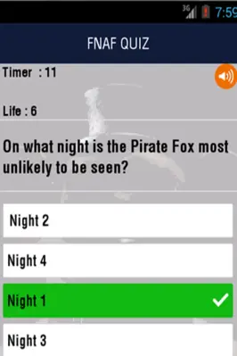 FNAF Quiz android App screenshot 1